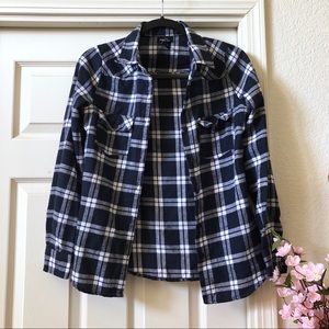 Rue 21 Blue Flannel